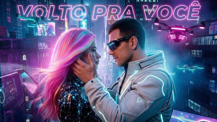 ENTRE O NEON E O AMANHECER | Synthwave Romântico 80s