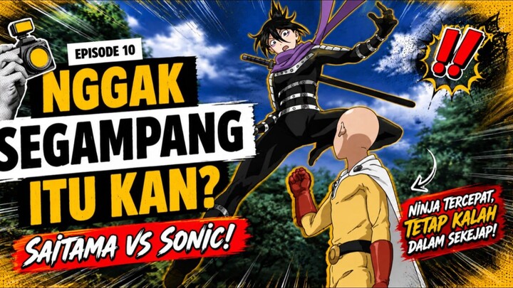 saitama VS sonic !!!