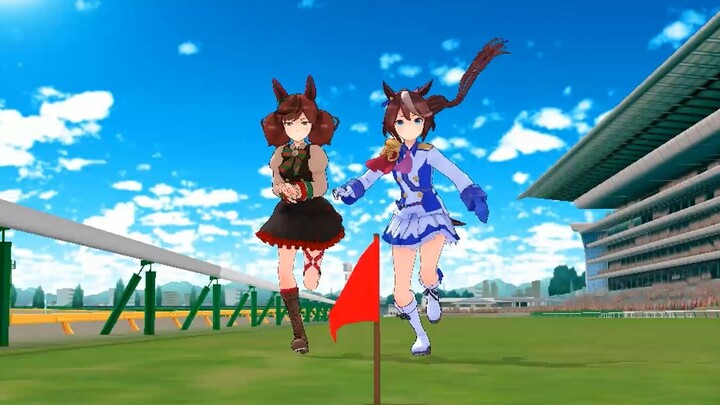 [ Uma Musume: Pretty Derby MMD] Dibao❤Neiqia Capture the Flag Game