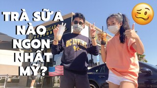 TRÀ SỮA NÀO NGON NHẤT BÊN MỸ?