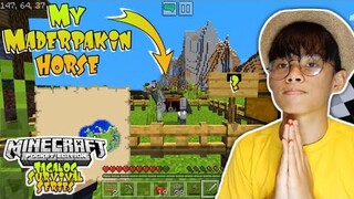 My MaduPakin Horse in Minecraft | Minecraft Survival Series [TAGALOG]