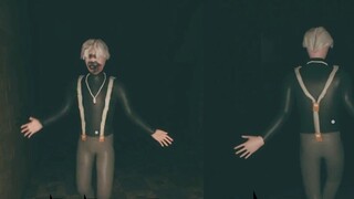 The horror game made by Xiao Heizi: Be careful of the man wearing overalls in the midnight school! "