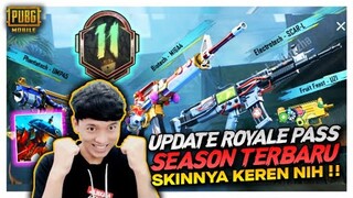 UPDATE !! AKHIRNYA ROYALE PASS TERBARU KELUAR , SKIN SENJATANYA KEREN BANGET !! - PUBG MOBILE