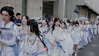 Đời sống|Kiếm Võng|Đoàn cosplay hàng trăm người