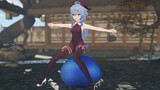 [Anime][Genshin] Menggemaskan! Yanyu Bermain-Main Dengan Bola