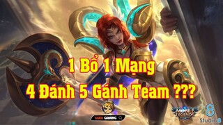Mobile Legends: Bang Bang | HILDA 1 BỔ LÀ 1 MẠNG ? 4 vs 5 GAME LÀ DỄ