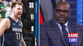 NBA GameTime reacts Luka Doncic (33 PTS) leads Mavericks destroy Suns 113-86 to force Game 7