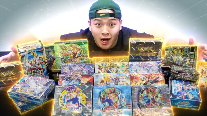 I WENT ON A MASSIVE YU-GI-OH CARD SHOPPING SPREE! (NO BUDGET)