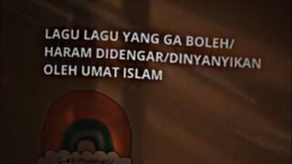 lagu yg di haram di dengar dan dinyanyikan