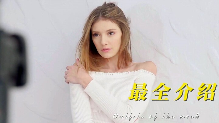 【4K】Atlet voli Lena Anderson yang tingginya 186 cm selalu tampil seperti dewa