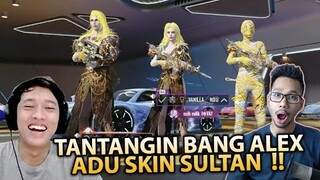 INILAH YANG TERJADI KETIKA STREAMER SULTAN BERKUMPUL , PAMERIN BANG ALEX SKIN BARU !! - PUBG MOBILE