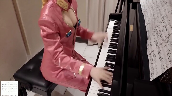 [Datang dan belajar piano dari adikku] BGM Eksekusi Angin Emas Petualangan Aneh Jojo