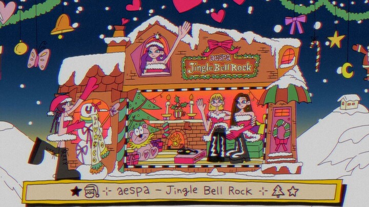 【aespa】aespa “Jingle Bell Rock” Lyric Video