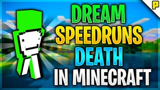 Dream speedrunning death in minecraft be like #shorts