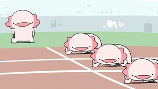 The salamander race in which everyone wins [Suddenly irritable little salamander] [KARAMERU]