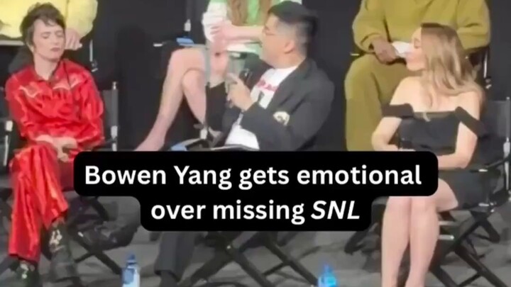 Yang Bowen gets emotional talking about SNL: I really miss it.