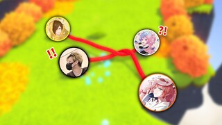 当我们四个人一起玩「双人成行」？！！！