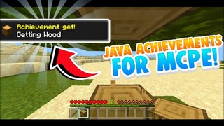 Java Achievements Addon For MCPE 1.16+ | Java Addon For MCPE 1.16+ | 2021