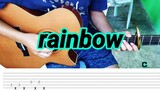 Rainbow - South Border | Michael Pangilinan - Fingerstyle Guitar (Tabs) Chords