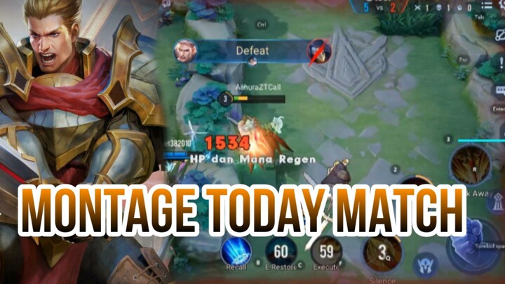 MONTAGE TODAY MATCH
