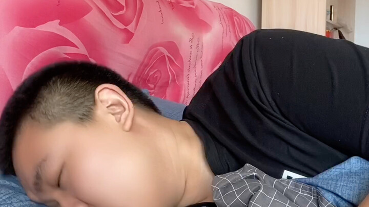 The only thing my mom does in the morning to “cheer herself up” is wake me up from sleep.