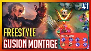 GUSION FREESTYLE MONTAGE🔥 | GUSION MONTAGE #1