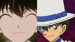 "Sayangnya Conan hanya mengenal Kaito Kidd, dan Aoko hanya mengenal Kuroba Kaito."
