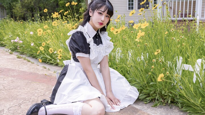 【Liu Su】I want to become a girl, 女の子になりたい丨Celebrate the beginning of summer! Change into a short mai