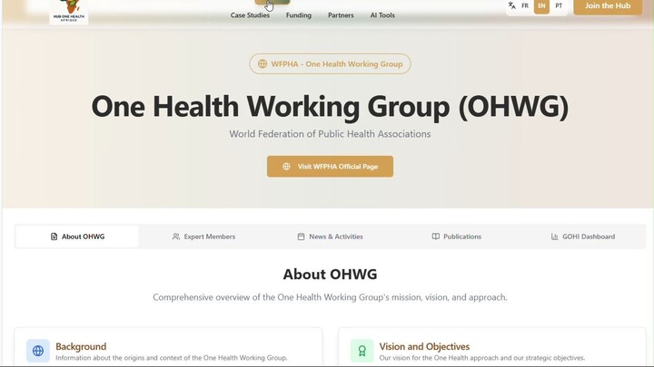 Demo of the OHWG website