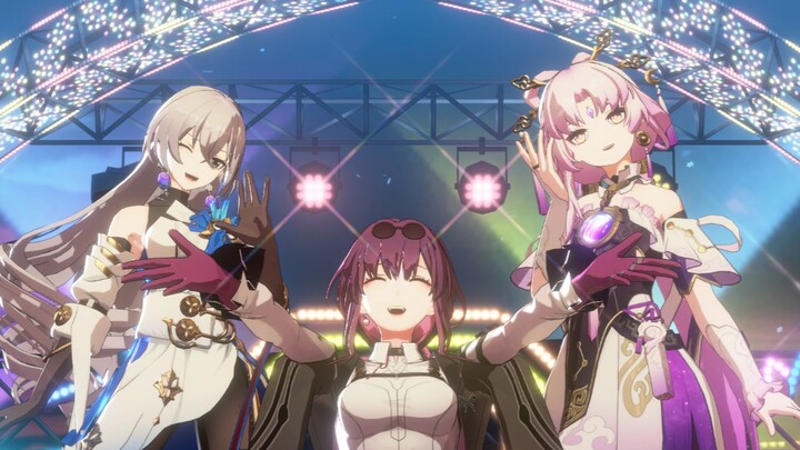 [Unity stage effects/4K] Kafka, Fu Xuan, and Bronya spend Christmas with you (KIRARI MAGIC SHOW)