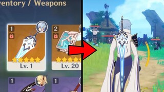 When You Realize KAMISATO AYATO New Weapon IS Actually...