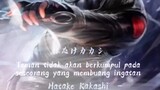 kata kata Kakashi sad momen