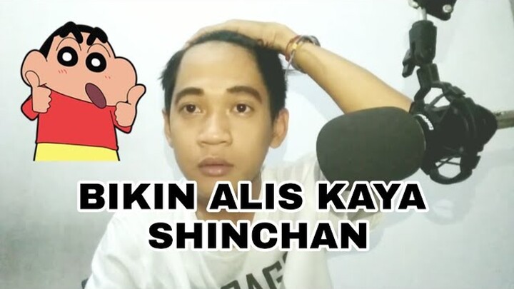 Bikin Alis, Malah Kaya Shinchan :(