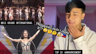 Miss Grand International 2021 l Final Show | Top 20 Announcement | REACTION (Thailand, Cambodia...)