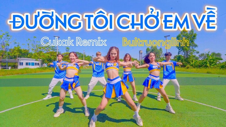 [HOT TIKTOK DANCE PUBLIC] Đường Tôi Chở Em Về - Buitruonglinh (Cukak Remix) By JT Crew From Viet Nam