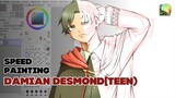 SpeedPaint - Teen Damian Desmond (Spy x Family)