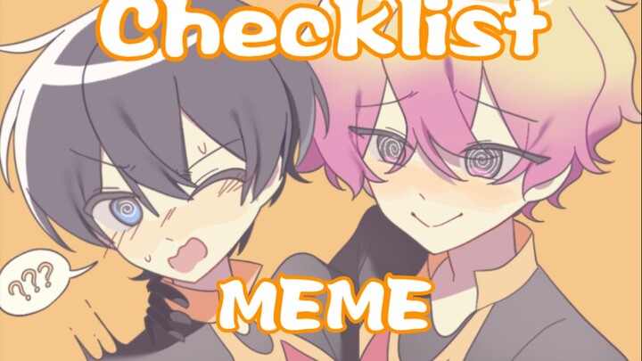 【NESijie/alljie/MEME】รายการตรวจสอบ