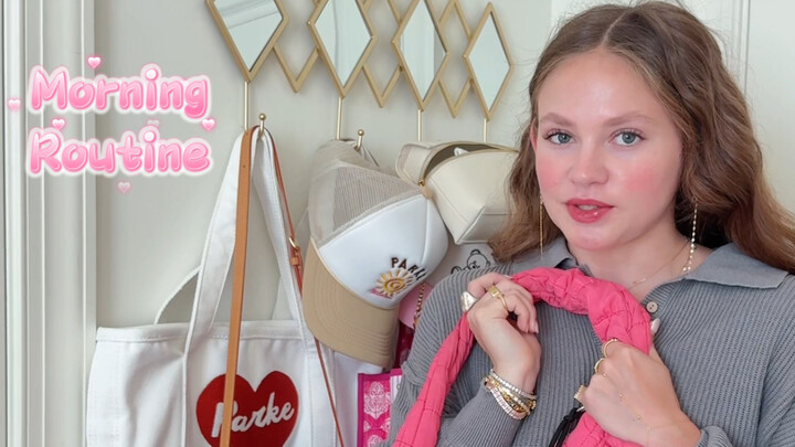 College Student Kaitlyn | My Little Sister’s Fresh, Hot Morning Routine!!!