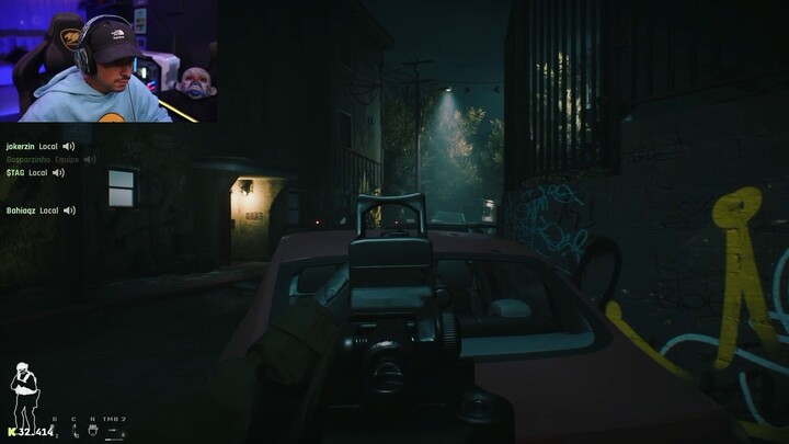 CORINGA JOGANDO READY OR NOT!  EP4