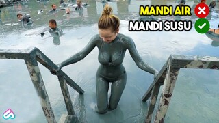 SENSASI BERENDAM DI KOLAM PANAS! Inilah 10 Mandi Paling Aneh di Dunia yang Gak Masuk Akal