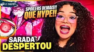 REAGINDO aos SPOILERS ABSURDOS DE BORUTO (Capítulo 80)! A SARADA FINALMENTE...
