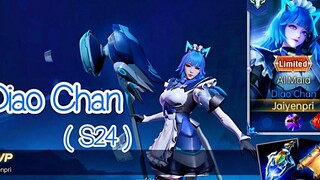 ROV - Diao Chan ( S24 ) เตียวเสี่ยน ออกของเร่งดาเมจต้นเกม - ไอเทม รูน พลังแฝง