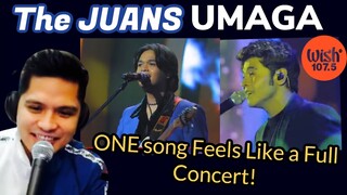THE JUANS - UMAGA | LIVE on WISH 107.5 MUSIC AWARDS 2022 | REACTION