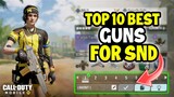 Top 10 Best Guns for Search & Destroy in Cod Mobile Season 10 #codm