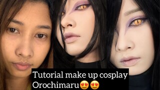 Make Up Cosplay Orochimaru #JPOPENT #bestofbest #orochimarucosplay