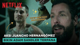 Adam Sandler Melongo Liat Juancho Hernangómez Main Basket | Hustle | Clip