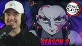 DEMON SLAYER SEASON 2 LOOKS INSANE || Season 2 Trailer REACTION!!