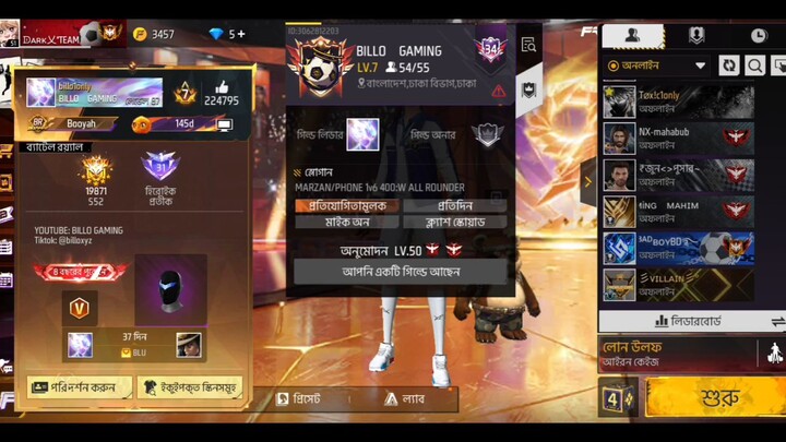 billo gaming Big fan