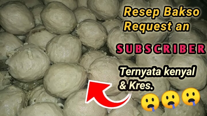 resep bakso daging sapi 1,5 kg Daging ayam 1,5kg tepung 750 gram,  ternyata jadi sebanyak ini.