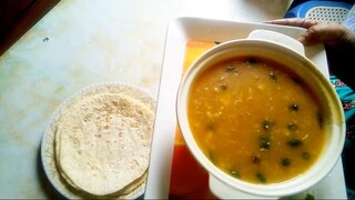 সকালের নাস্তায় রুটি ও আলুর দম রেসিপি